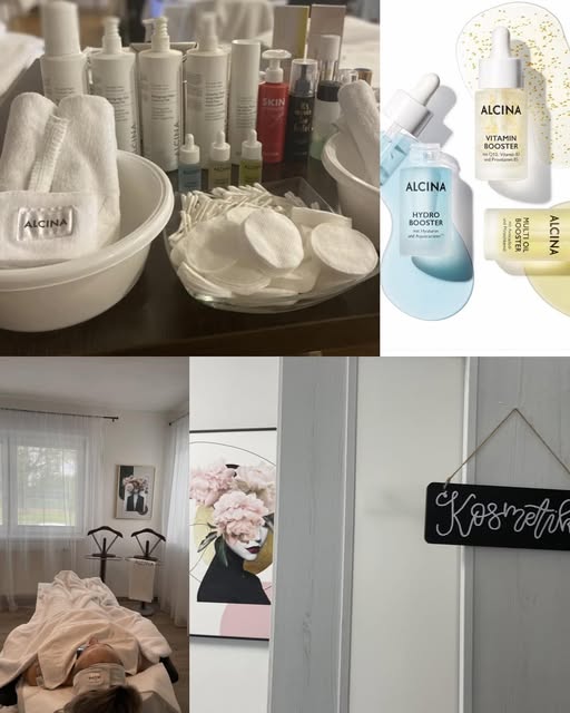 Detailní produktová řada Alcina, séra a krémy